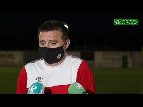 Declaraciones de Julio Cobos tras el partido ante el Santa Amalia