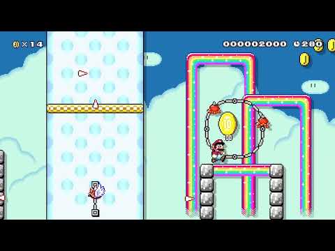 super stupid world 5-1 by GNC:stupid 🍄 Super Mario Maker 2 ✹Switch✹ #bmk