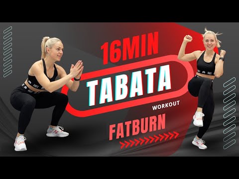 16-minutes fatburning TABATA WORKOUT for everyone