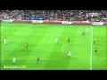 Xabi Alonso Perfect Long Pass to Ozil vs Barcelona HD