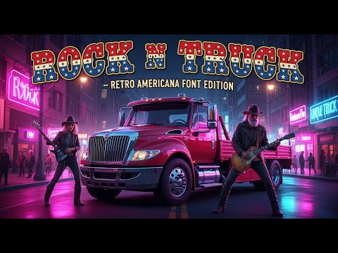 Rock N Truck Highway Playlist -Throttle Rebel Mix – Country Rock Journey #TruckersLife #RockTruck