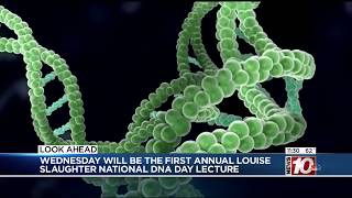 WHEC - First Louise Slaughter DNA Day Lecture