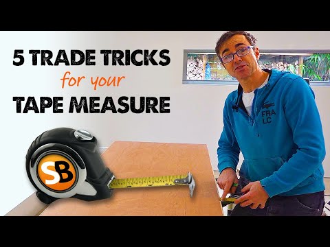 Many Pros Didn't Know Tip 3 - Tape Measure Hacks