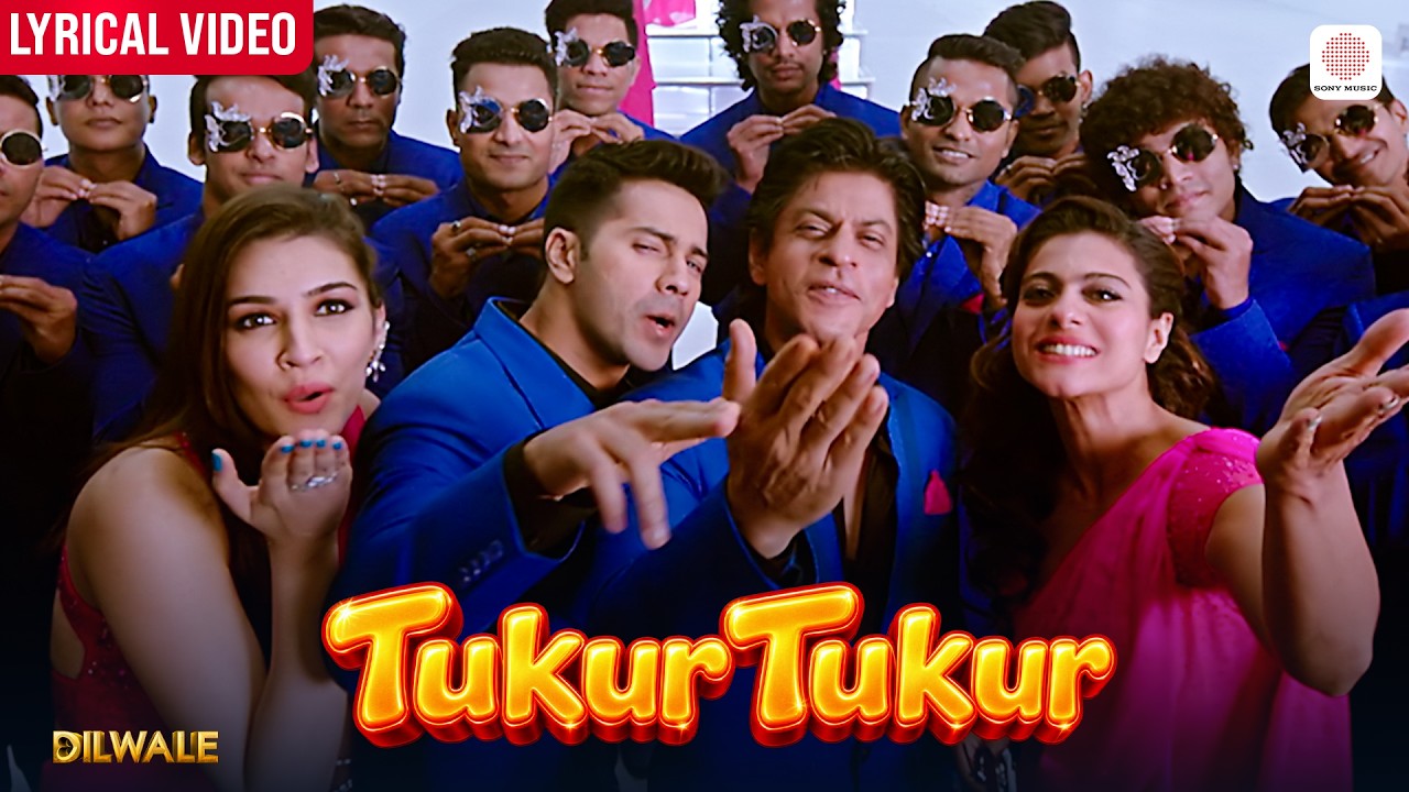 Tukur Tukur - Video Lyrical | Shah Rukh Khan, Kajol, Varun D, Kriti S | Arijit Singh | Dilwale