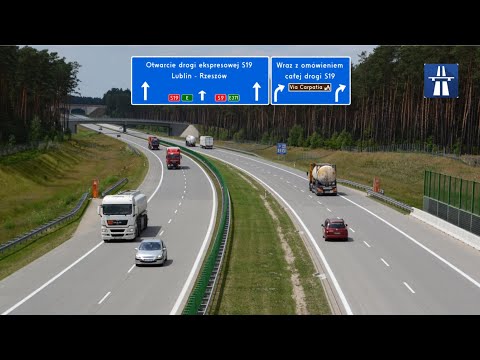 Opening of the S19 expressway from Lublin to Rzeszów