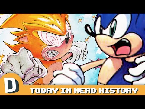 Movie Sonic Meets Fleetway In VR CHAT!! 