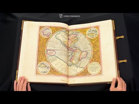 THE MERCATOR ATLAS OF 1595 - Browsing Facsimile Editions (4K / UHD)