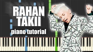 Antti Tuisku - Rahan Takii | PIANO TUTORIAL