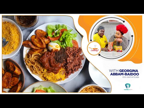 How to make authentic  'Ghanaian Waakye'  | Crispy Fried Fish  | #WhatsCooking