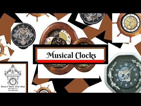 MUSICAL CLOCK GALLERY I HOME DECOR