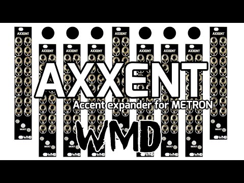 Introducing AXXENT - Axxent expander for METRON Sequencer