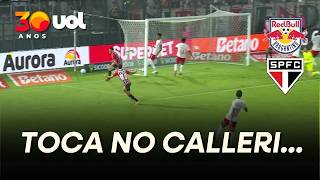 TOCA NO CALLERI... CAMISA 9 VIRA PARA O SÃO PAULO CONTRA O RED BULL BRAGANTINO
