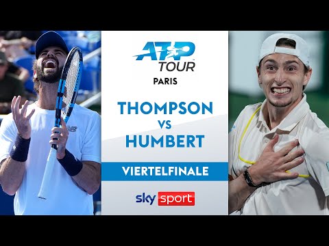 Thompson  🇦🇺 vs. Humbert 🇫🇷 - Viertelfinale | Rolex Paris Masters 24 | Highlights Sky Tennis
