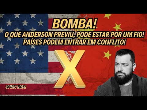 BOMBA! O QUE ANDERSON PREVIU, PODE ESTAR POR UM FIO! PAÍSES PODEM ENTRAR EM CONFLITO!