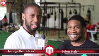"Tomorrow Night He Is Going To Kiss My Right Hand For Sure." Pre-Fight Interview With Solon Staley