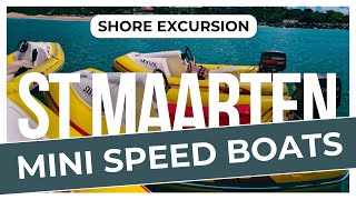 Cruise Shore Excursions - St Maarten Boat Tour&nbsp;in a Rhino Mini Speed Boat