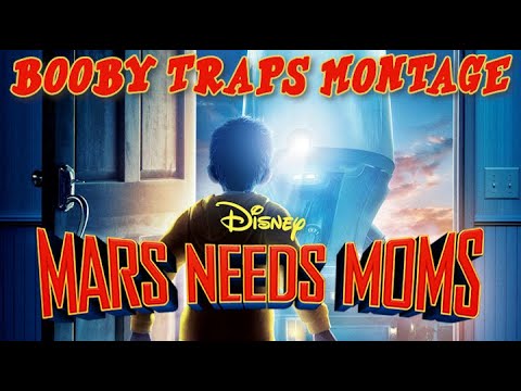 Disney's MARS NEEDS MOMS Booby Traps Montage (Music Video)