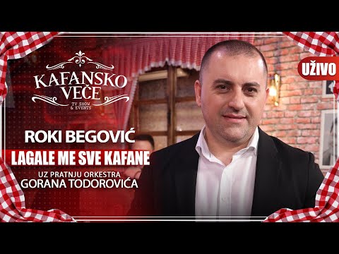 ROKI BEGOVIC - LAGALE ME SVE KAFANE  | UZIVO | (ORK. GORANA TODOROVICA) | KAFANSKO VECE | 2023