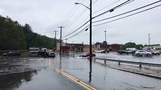 Flash flooding on Boston Street in Lynn, Sept. 30, 2017. (Part 2)