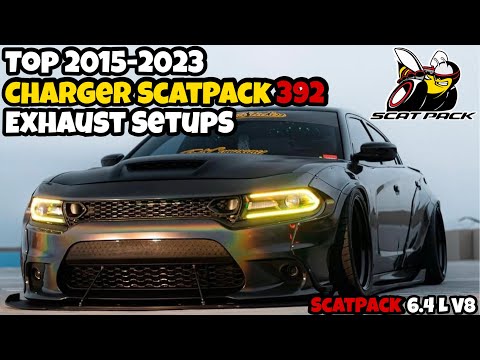 Top 2015-2023 Dodge Charger ScatPack 392 Exhaust Setups