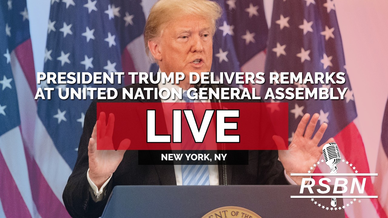 LIVE: President Trump Delivers Remarks at United Nations General Assembly - 09/22/26