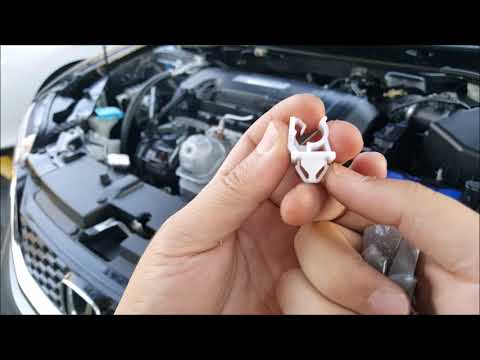 [How to] Honda Hood Support Rod Latch Holder Replacement