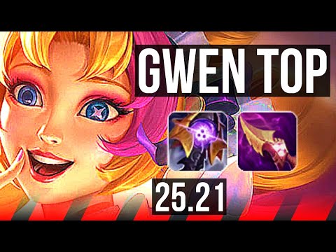 GWEN vs NASUS (TOP) | 5/2/10 | KR Master | 25.21