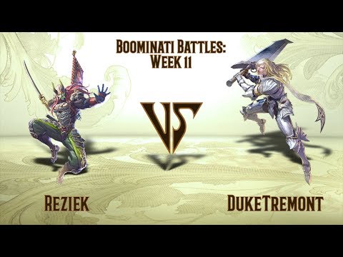 Reziek (Yoshimitsu) VS DukeTremont (Siegfried) - BB: Week 11 (11.06.2020)