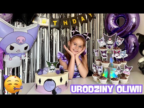 8 urodziny Oliwii w stylu Kuromi🥳💜 Zapomniałyśmy o najważniejszym😱