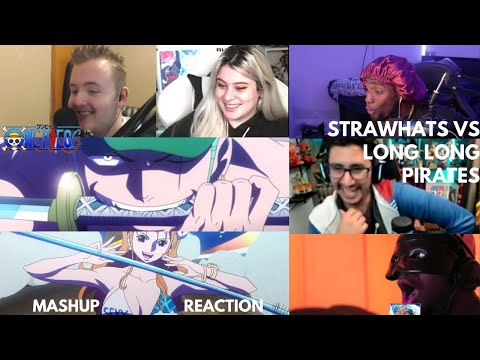 👒 Strawhats VS Long Long Pirates 🔥 | Mashup Reaction from One Piece Film: GOLD | Movies Clarified
