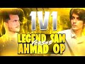 ŁEGEND SAM VS LEGEND AHMED | Intezar Khatam Most Requested Match | PUBGMOBILE