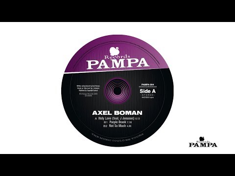 Axel Boman - Holy Love feat. J Jonason (PAMPA004)