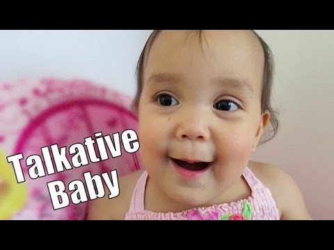 Funny kid videos - Very Talkative Baby