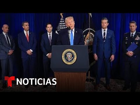 Vea en inglés el discurso de Trump tras la captura de Maduro