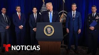 Vea en inglés el discurso de Trump tras la captura de Maduro