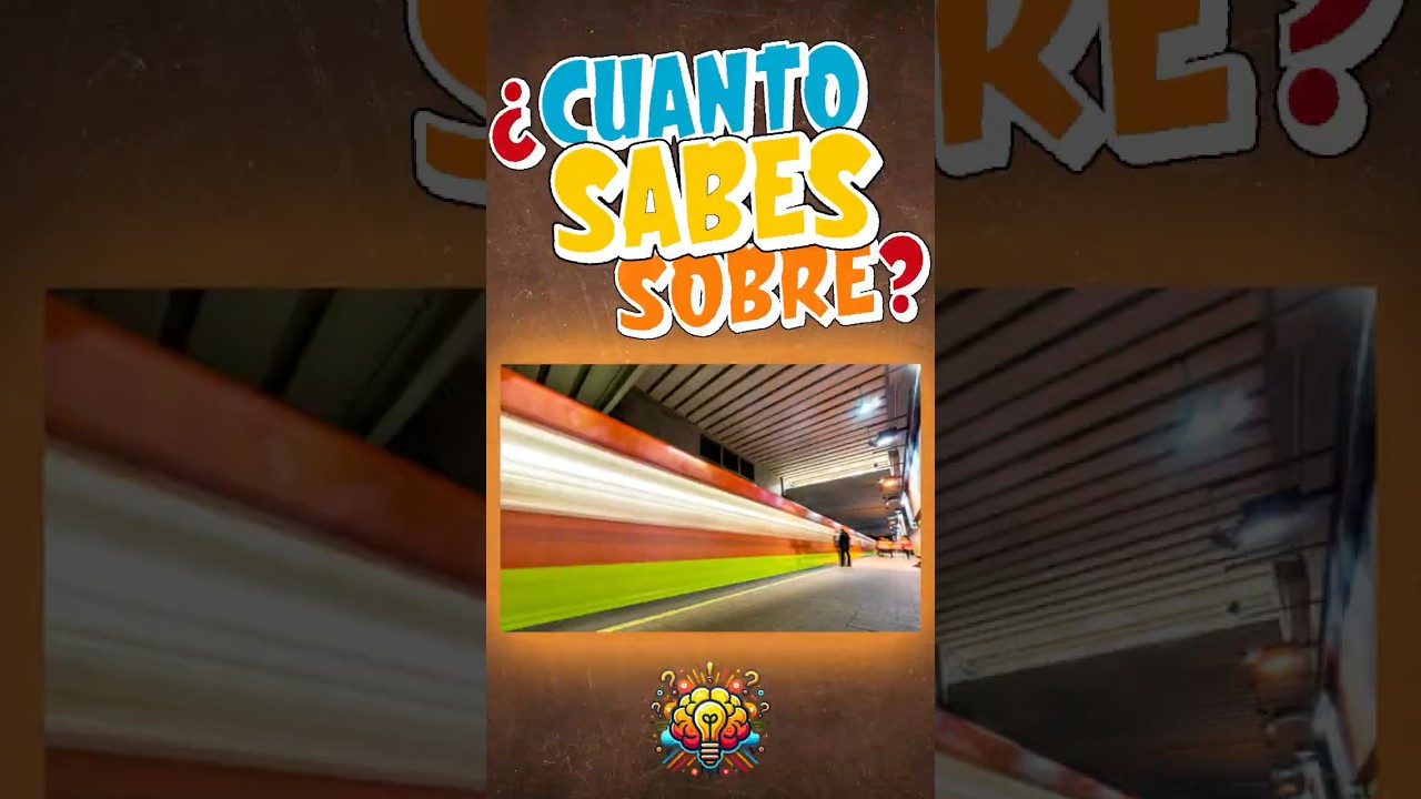 El metro es mas joven de lo que pensabas  #cuestionario #test #quiz #preguntas