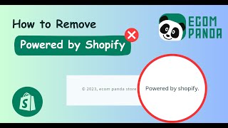 How to Remove Powered by Shopify from your store in 2023