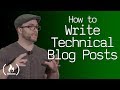 How To Write Technical Blog Posts Talk By Quincy Larson