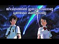 Must Watch Film💯 - Your Name Movie Explained in Malayalam | Unconditional Love in Kimi no na wa