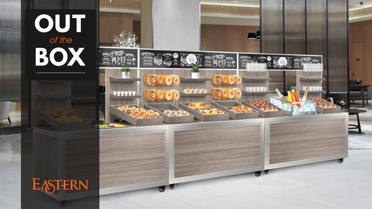 Get your buffet set up in minutes with Out-Of-The-Box!