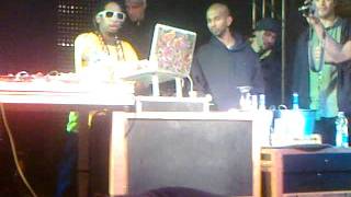 Show LiL Jon -  Quadra Camisa Verde e Branco