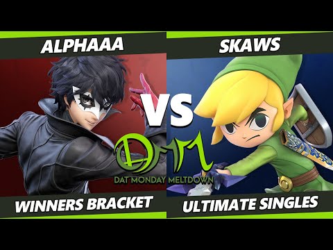 DAT Monday Meltdown 241 - Alphaaa (Joker) Vs. Skaws (Toon Link) SSBU Ultimate Tournament