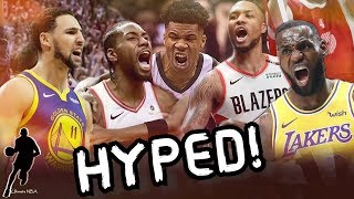 NBA Hyped - Best Dunks, Crossovers, Buzzer Beaters and a new NBA 3-Point All Time Record - 2018/2019