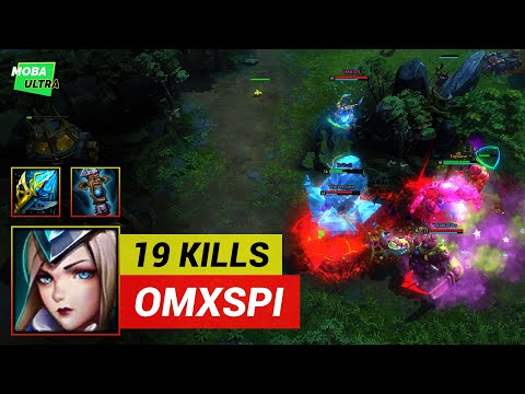 HoN Glacius STAFF OF THE MASTER with SPELL SUNDER - MVP