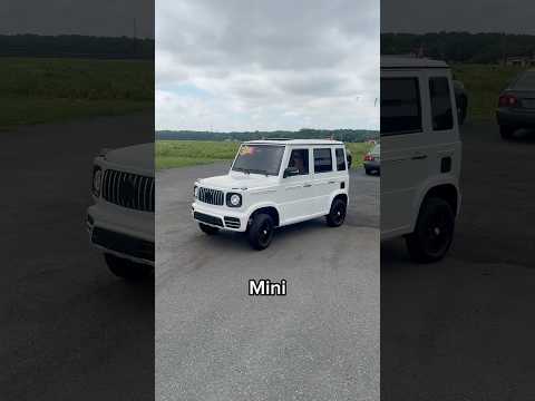 Introducing The Mini G-Wagon!