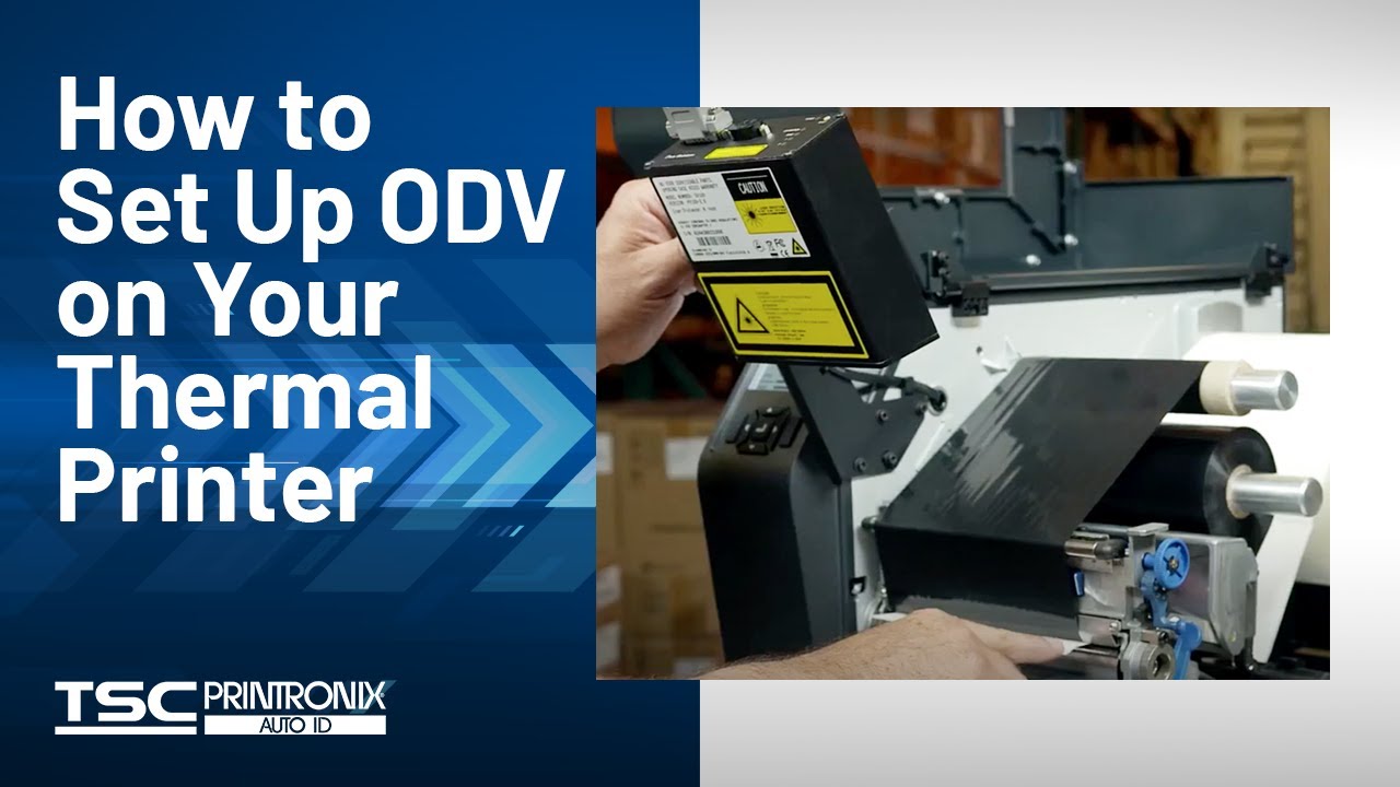 התקנת מערכת ODV לאימות ברקודים במדפסת