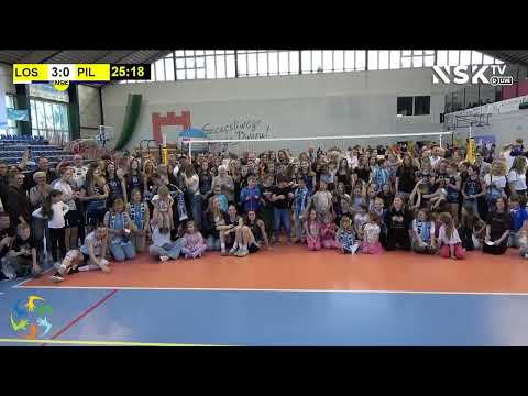 tv.nsk.pl LOS - PIL 2:0 pamiątkowe zdjęcie: ECO HARPOON LOS Nowy Dwór Maz. - KS Piła 3:0 2025-04-13
