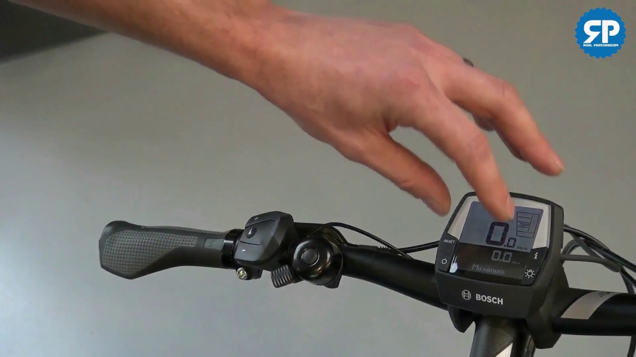Zo werkt het Bosch bedieningssysteem / display van je elektrische fiets