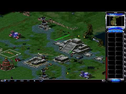 C&C Red Alert 2 Allied Campaign Mission 9 - Sun Temple [HD]