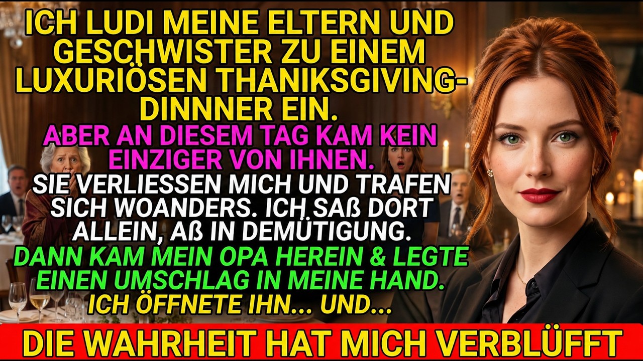 Ausschluss aus der Familie? Die schockierende Abrechnung meines Großvaters!